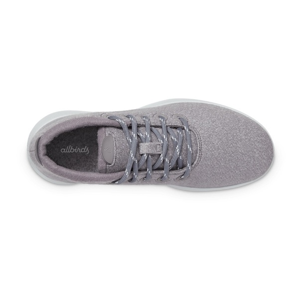 Women’s allbirds Wool Runner-up Mizzles in Light Grey - Picture 4 of 11